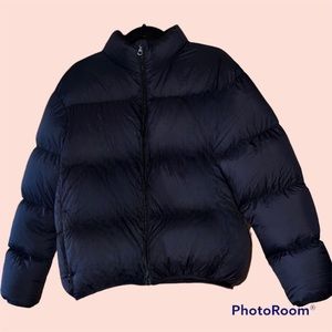 Uniqlo black lemaire puffer u